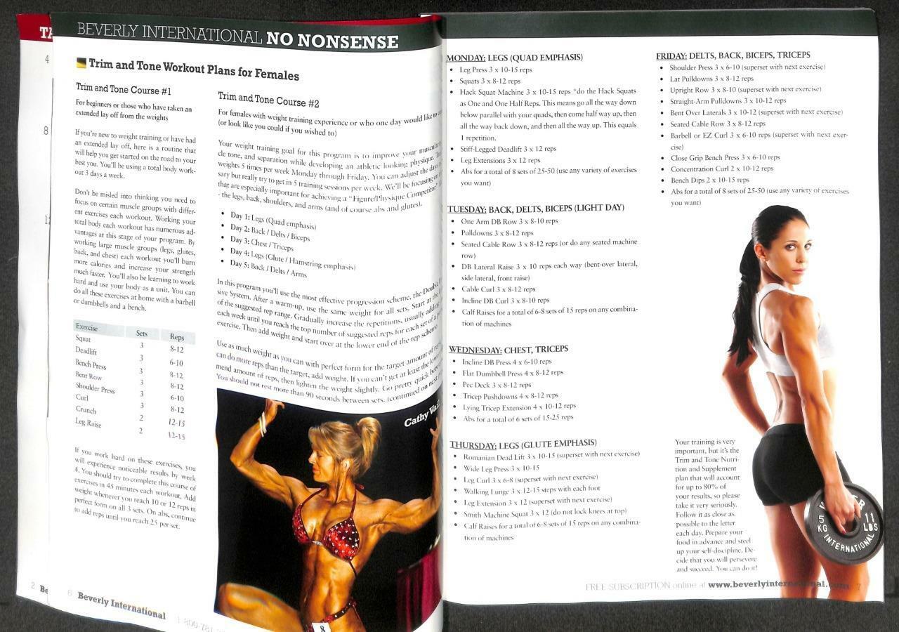 No Nonsense Magazine Platinum Collectors Edition Body Builder Male & Female M033