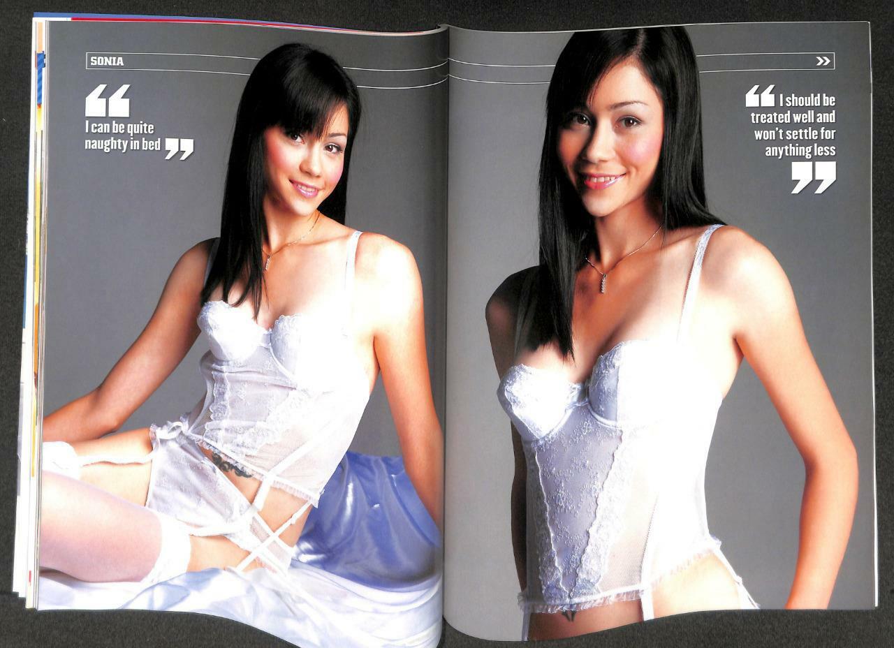 Singapore Maxim Magazine Sexy Bikini Girl Bra Thailand Bibee Carl Lewis M037