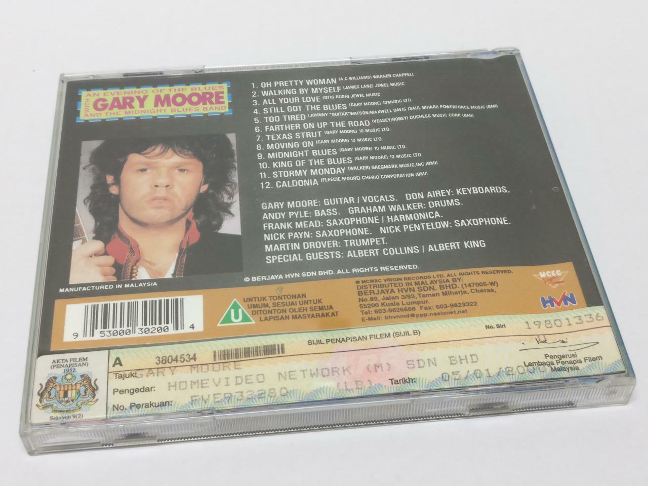 LK888 Gary Moore feat Albert King Mega Rare Malaysia VCD Video CD (CD511)