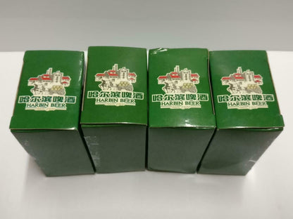 Unused Vintage China Harbin Beer Small Metal Train Set Display Box F/S (A2161)*3