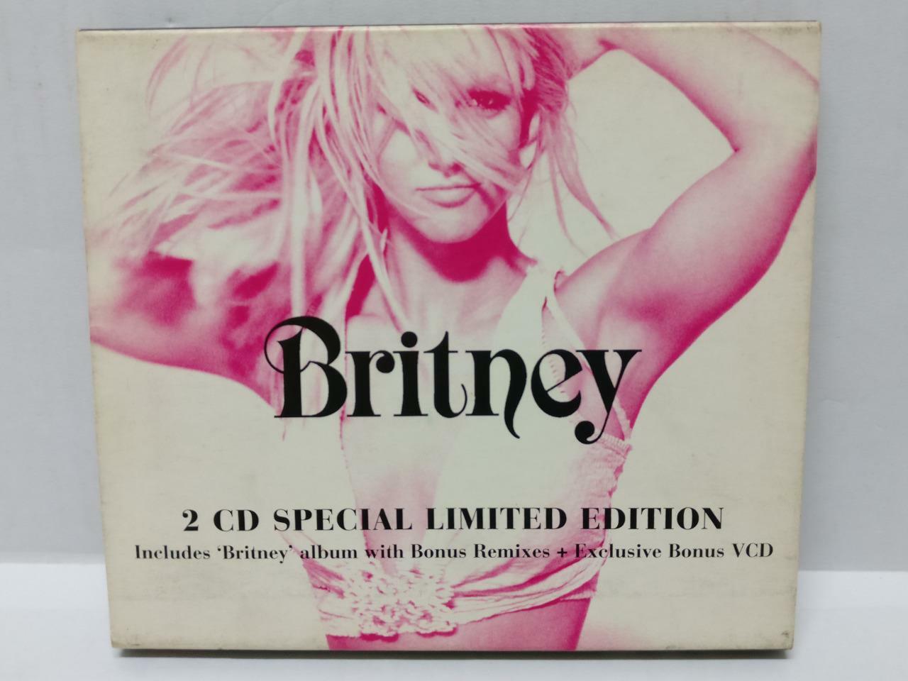 LK888 Britney Spears Rare 2001 Singapore CD + Bonus VCD Video CD (92238) (CD401)
