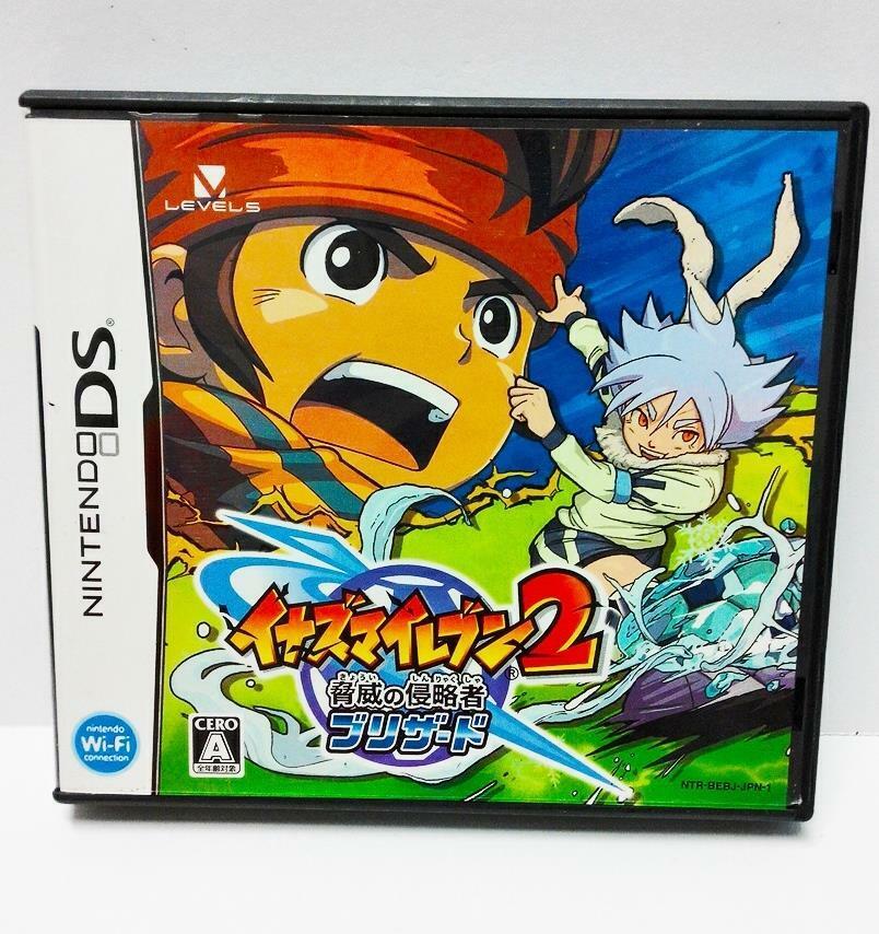 Japan Nintendo DS イナズマイレブン2~脅威の侵略者 2009 Game Cartridge (A642)
