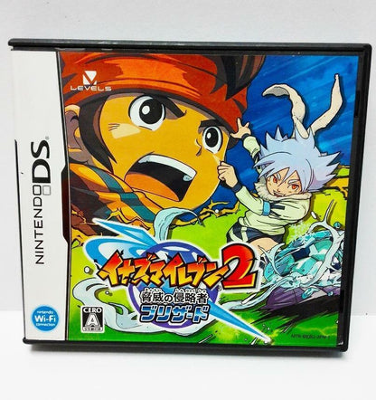 Japan Nintendo DS イナズマイレブン2~脅威の侵略者 2009 Game Cartridge (A642)