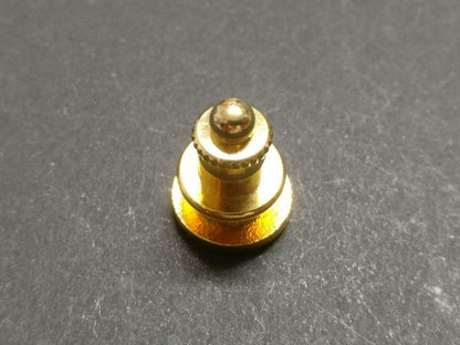 Vintage Rotaract Club Gold Tone 4 x Mini Pin Badge Button F/S B880