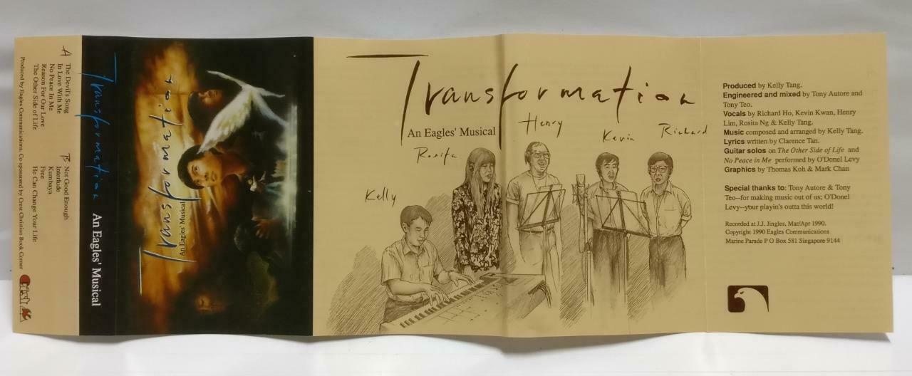 Transformation An Eagle's Musical Mega Rare Singapore English Cassette CT525