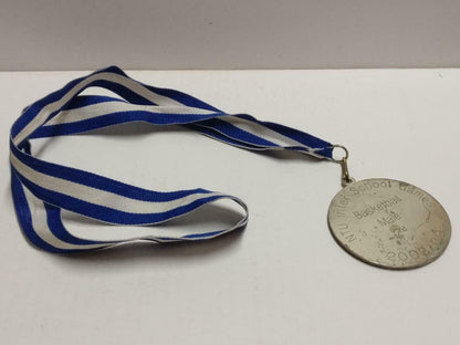 ISG Singapore NTU Inter School Games Basketball Make 2nd 2008/09 Medal (C088)