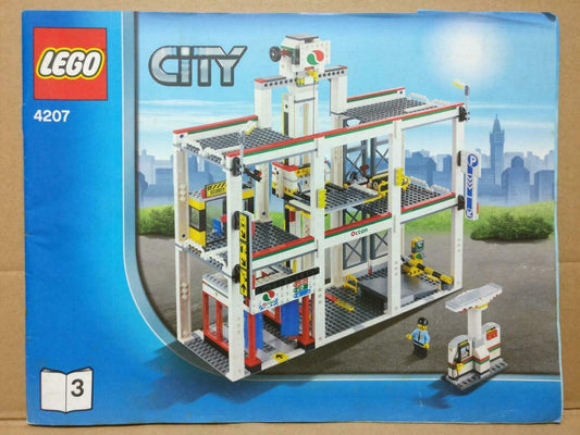 LEGO No. 4207 (3) City Manual Instructions Catalog Booklet (LG050)