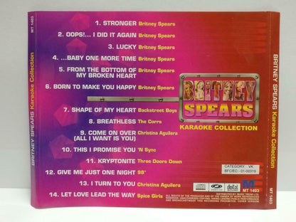 Britney Spears On Cover Only Karaoke Collection Singapore Video CD VCD (CDS002)