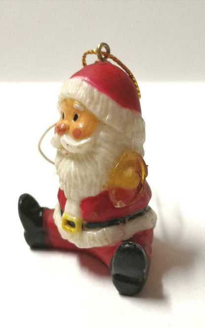 Vintage Christmas X'mas Tree Ornaments Snowman Santa Bundle Lot x01 F/S (A2243)