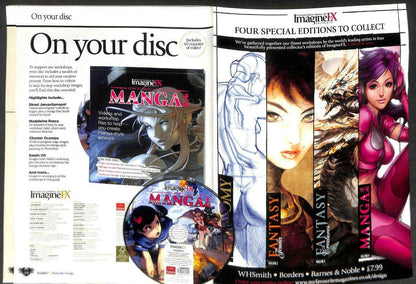 Imagine FX Manga English Magazine With CD Japanese Cartoon Art Anime Japan M084