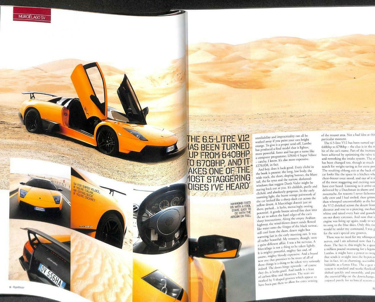 BBC Top Gear Singapore Car Magazine Richard Hammond Lamborghini 28/2/2009 M081