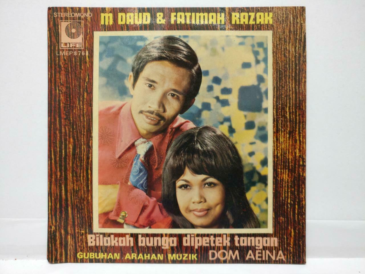Malay M. Daud Fatimah Razak & Dom Aeina Band Psych Garage Singapore EP 7" EP397