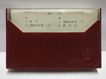 China Crosstalk Show 相声 侯宝林 郭启懦 磁带 卡带 改行 Rare Chinese Cassette CT667