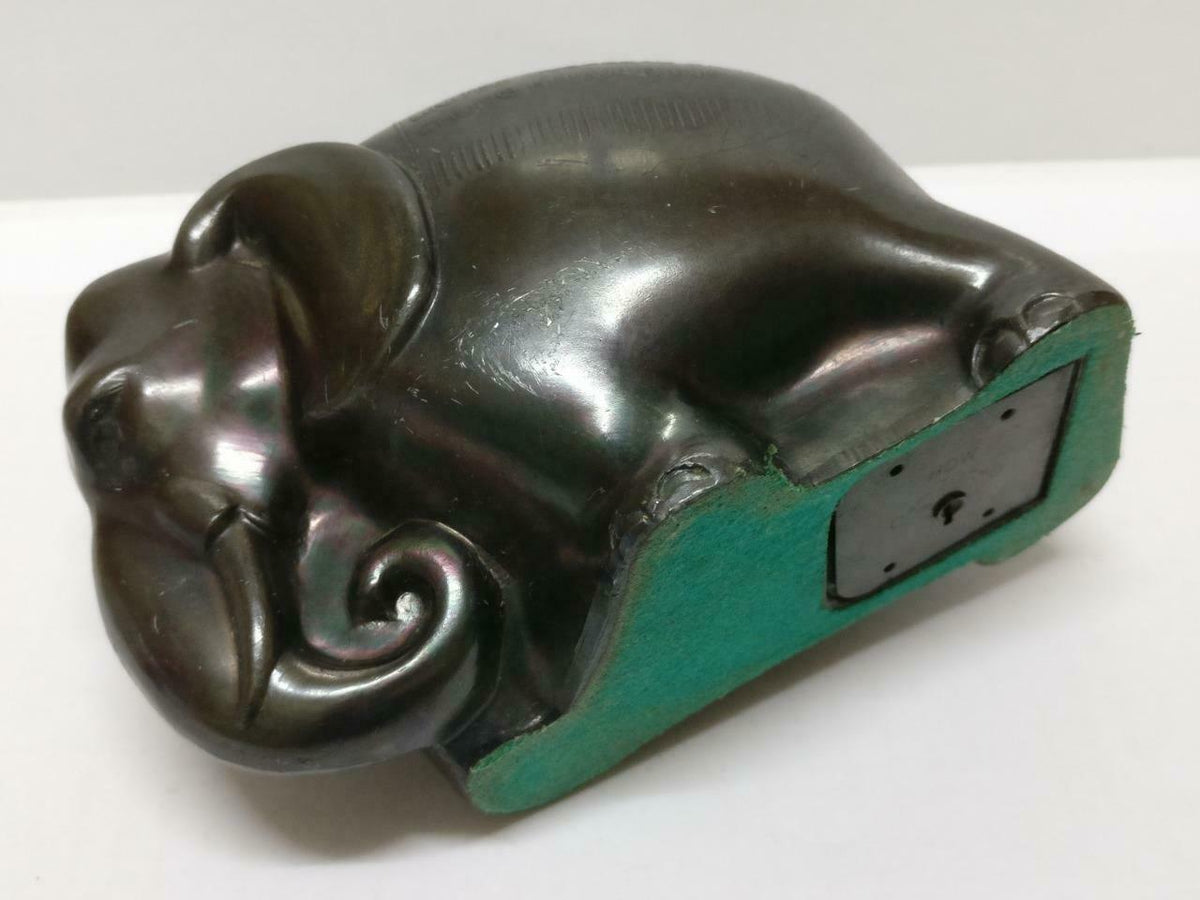 Rare 70's Vintage 崇僑銀行 Singapore Chung Khiaw Bank UOB Coin Bank Elephant (A1651)