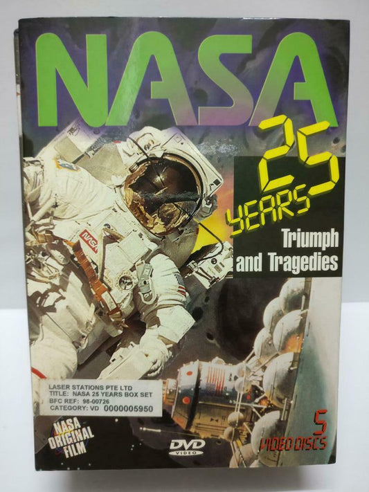 NASA 25 Years Movie Box Set Rare USA 5x DVD R1 (DVD043)