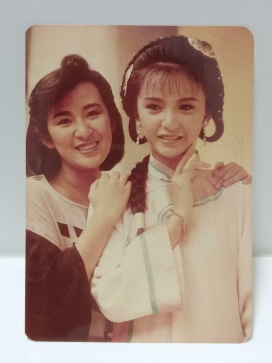 Vintage HK Actress Zeng Hua Qian 曾華倩 曾华倩 Wu Jun Ru 吴君如 吳君如 Photo F/S (P109)