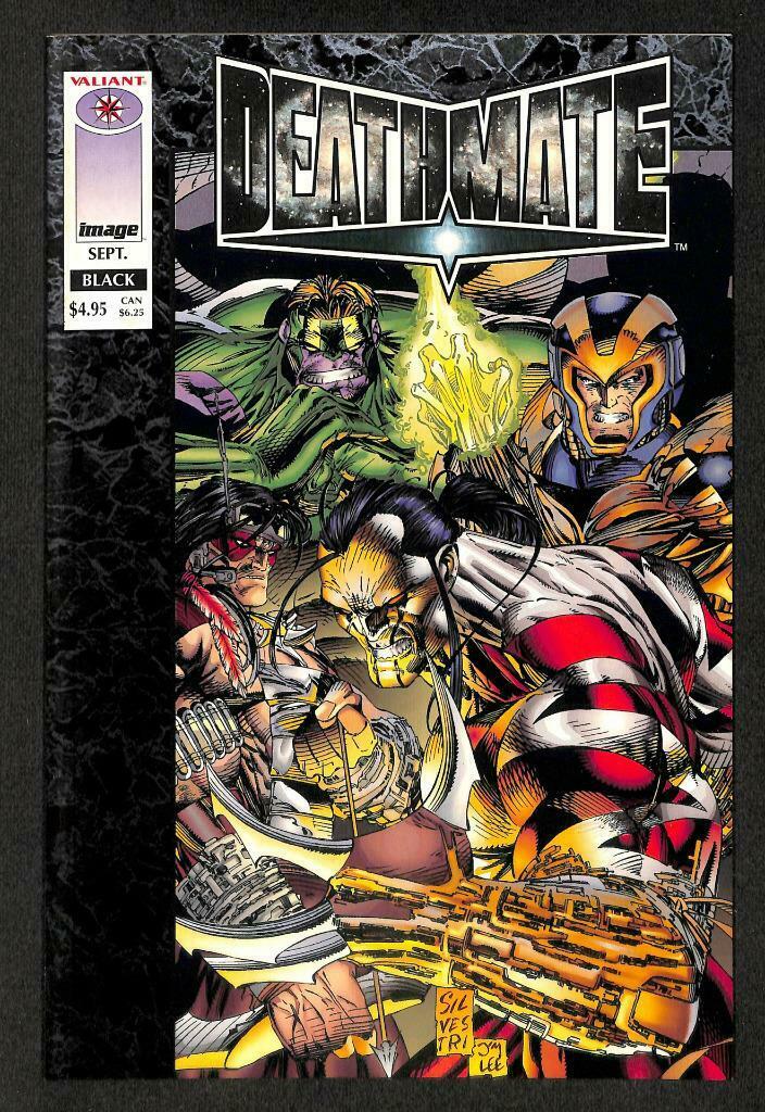 Valiant Image Black Death Mate September Animation Cartoon Comic Book (A1762)