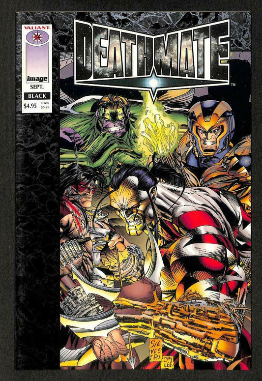 Valiant Image Black Death Mate September Animation Cartoon Comic Book (A1762)