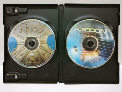 Troy & Poseidon Movie Brad Pitt Rare Singapore 2x DVD Eng Sub R3 (DVD064)