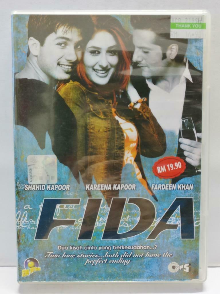 India Bollywood Hindi Movie Fida Shahid Kapoor Malaysia Video CD 3x VCD CD985