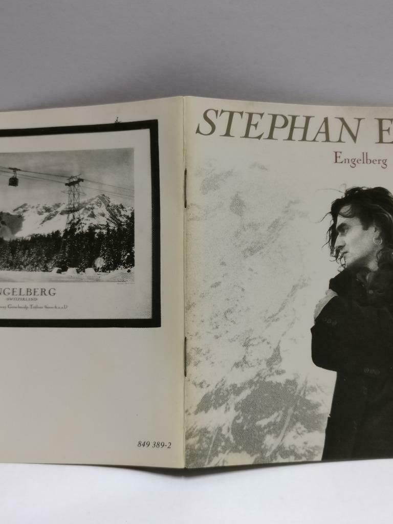Stephan Eicher Engelberg 1991 France CD (CDS182)
