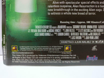 Horror Movie Alien Resurrection Sigourney Weaver Singapore Video 2x VCD CDS569