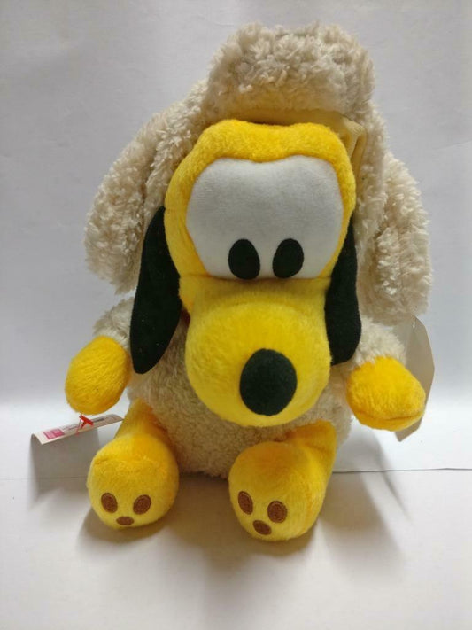 Rare Japan Tokyo Disney Resort Pluto Dog Souvenir 8" Plush Soft Toy F/S (PTY075)