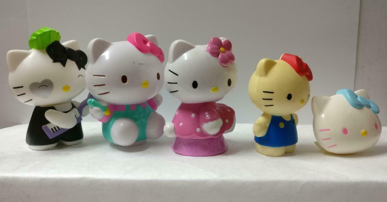Hello Kitty Cat Princess Snow Sleigh Cute Figure Toys x9 Lot F/S (FTY004) *25