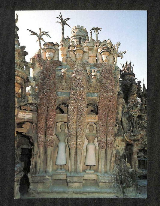 LUCKYPIGEON Ferdinand Cheval The Ideal Palace Structure Photo Postcard (C1782)