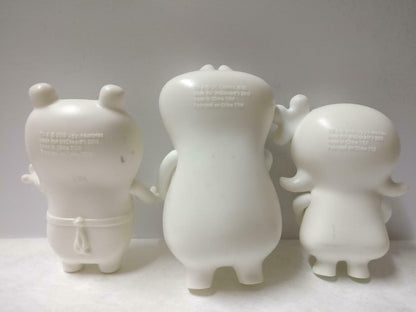 Singapore McDonalds White Ugly Dolls Cute Figure Toys x6 Lot F/S (FTY011) *F