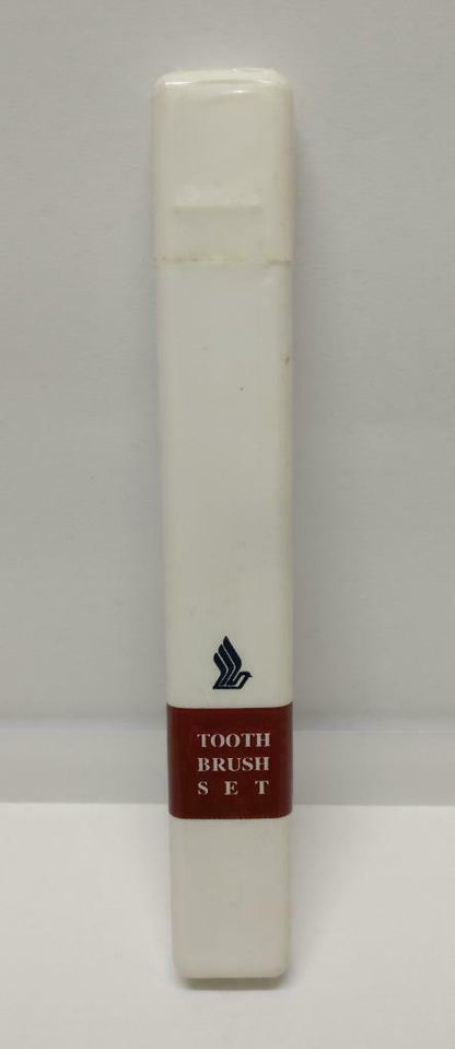 Sealed Vintage  SIA Singapore Airlines Toothbrush Set F/S (A2095)