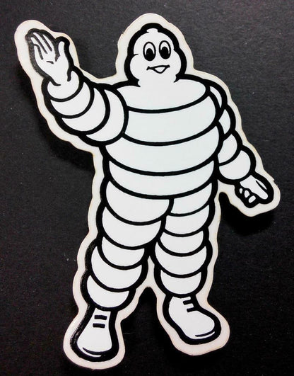 Vintage 80’s Sticker Michelin Sticker 60mm x 85mm F/S (A1121)