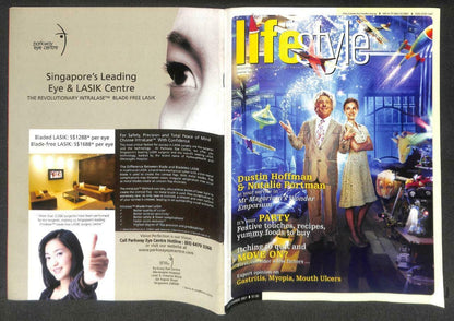 Singapore Lifestyle Magazine 2007 Dustin Hoffman Natalie Portman F/S M122 E