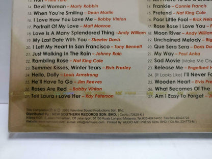 Sealed Various Artists Nat King Cole Paul Anka 2010 Rare Malaysia 2x CD (CD935)