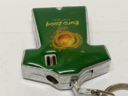 LP888 Vintage Euro 2004 Soccer Portugal Carlsberg Lighter Keychain Keyring F/S (B655)