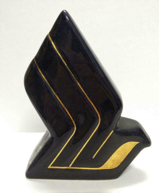 Rare Singapore Airlines SIA Miniature Empty Liquor Wine Display Souvenir (A1562)