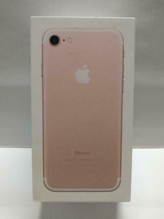Apple iPhone 7 128GB With Info Papers & Sticker White Empty Box Only (BX045)