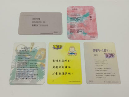Hong Kong Andy Lau 劉德華 刘德华 Colour Photo Cards x9 Lot F/S (A2408)