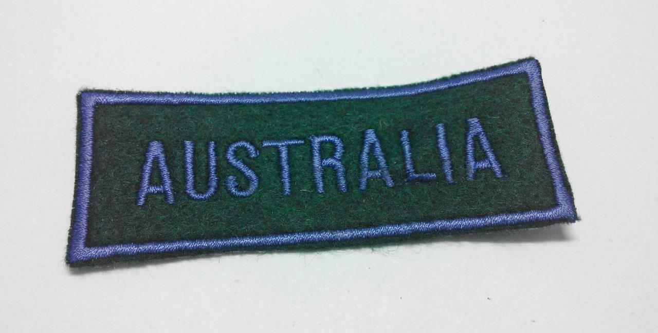 Embroidered Australia Sew On Clothes Patch (A956)