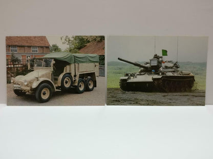 LUCKYPIGEON888 Military Army Armor Tank Tamiya Japan Postcard Set Of 6 (E0496)