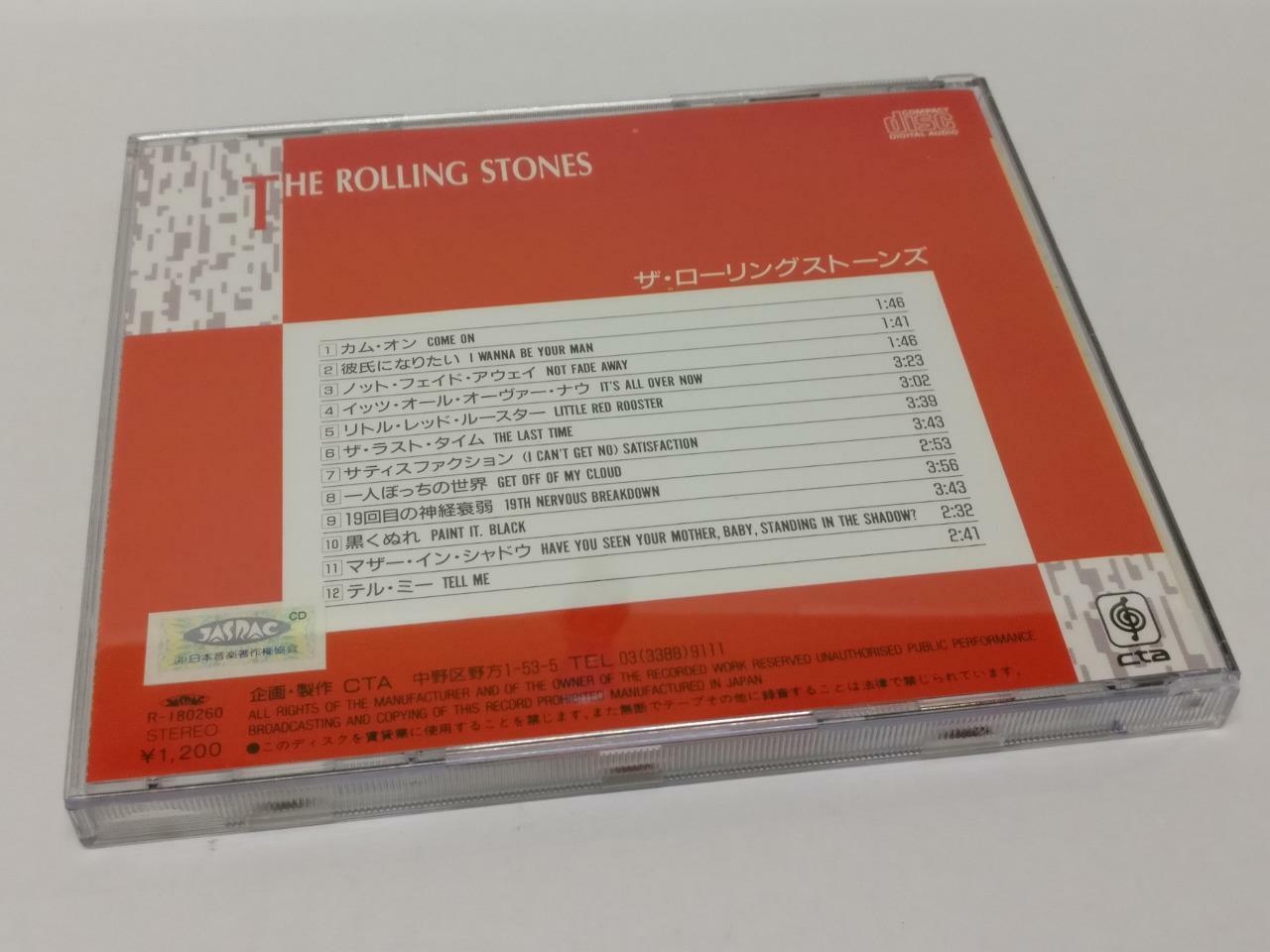 LK888 The Rolling Stones With OBI Rare Japan CD (103) (CD478)