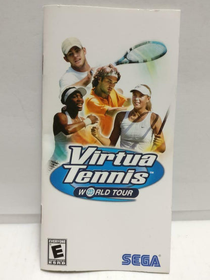 PSP SEGA Virtua Tennis World Tour With Booklet USA Game Disc (GA330)