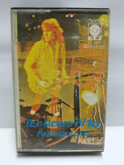 Ten Years After Recorded Live Part 2 Mega Rare Singapore English Cassette CT515