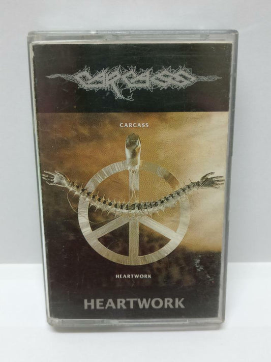 Carcass Heartwork 1994  Rare Malaysia Cassette (CT160)
