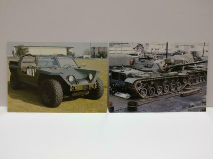 LUCKYPIGEON888 Military Army Armor Tank Tamiya Japan Postcard Set Of 6 (E0496)