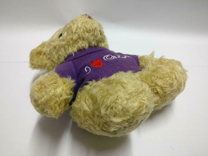 Cadbury Chocolate Teddy Bear Fluffy Stuffed Animal 6" Plush Toy F/S (PTY027)
