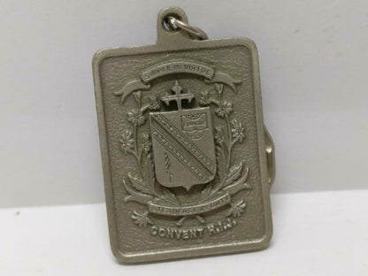 LP888 Rare Vintage Convent H.I.J 2002 Founder's Day Metal Keychain Keyring F/S (B780)