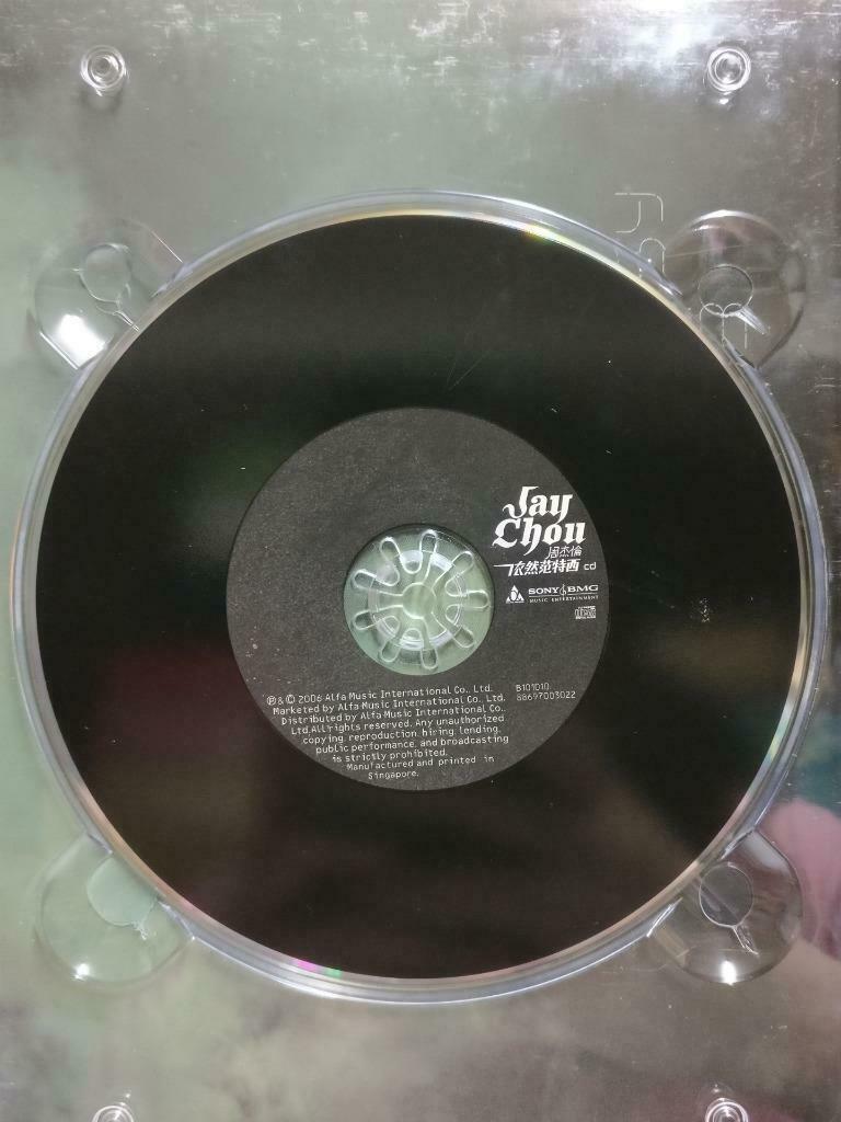 Taiwan Jay Chou 周杰伦 Still Fantasy 依然范特西 2006 Rare Singapore CD + DVD (CD829)