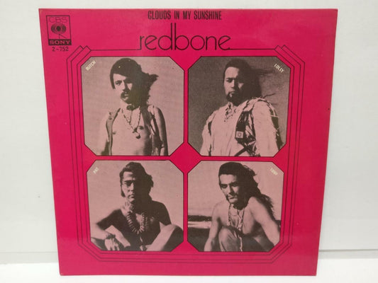 Redbone Clouds In My Sunshine 1973 Rare CBS Sony Malaysia 7" EP  (EP072)