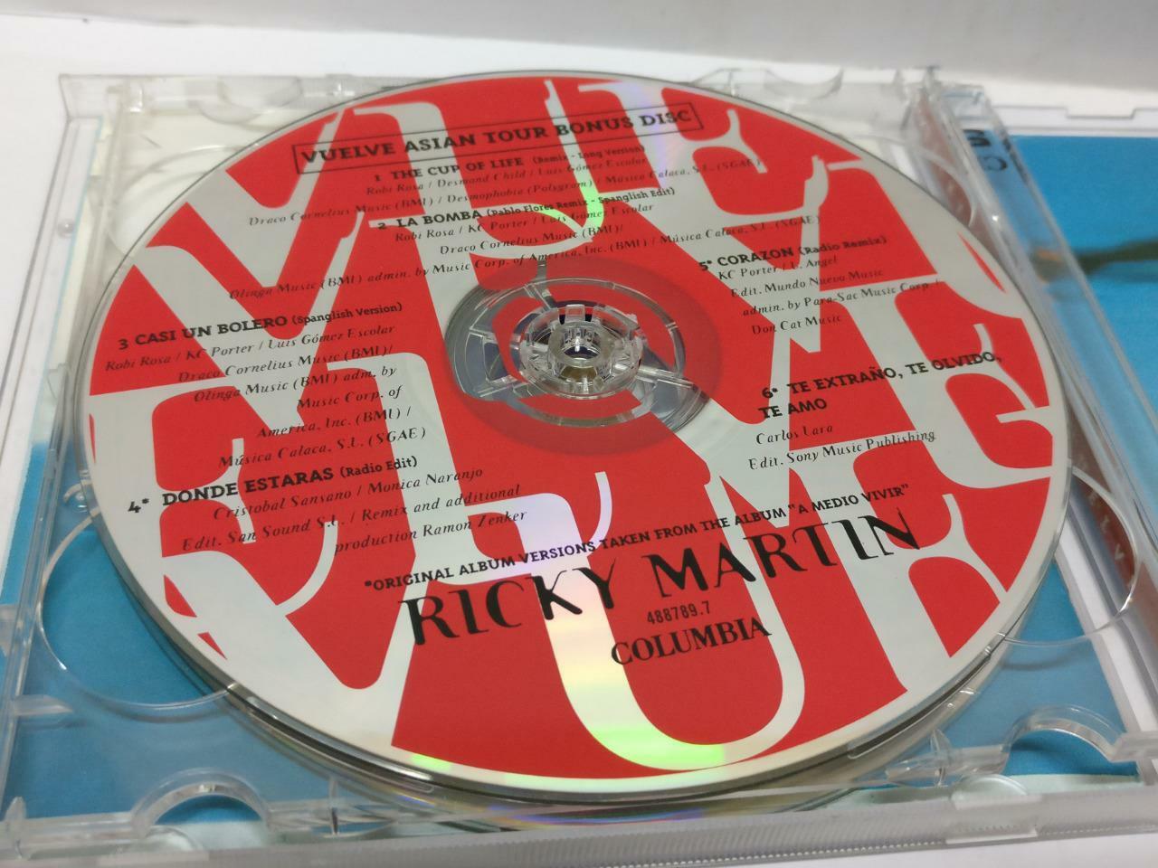 LK888  Ricky Martin Rare Asia CD + Bonus CD (48878) (CD367)